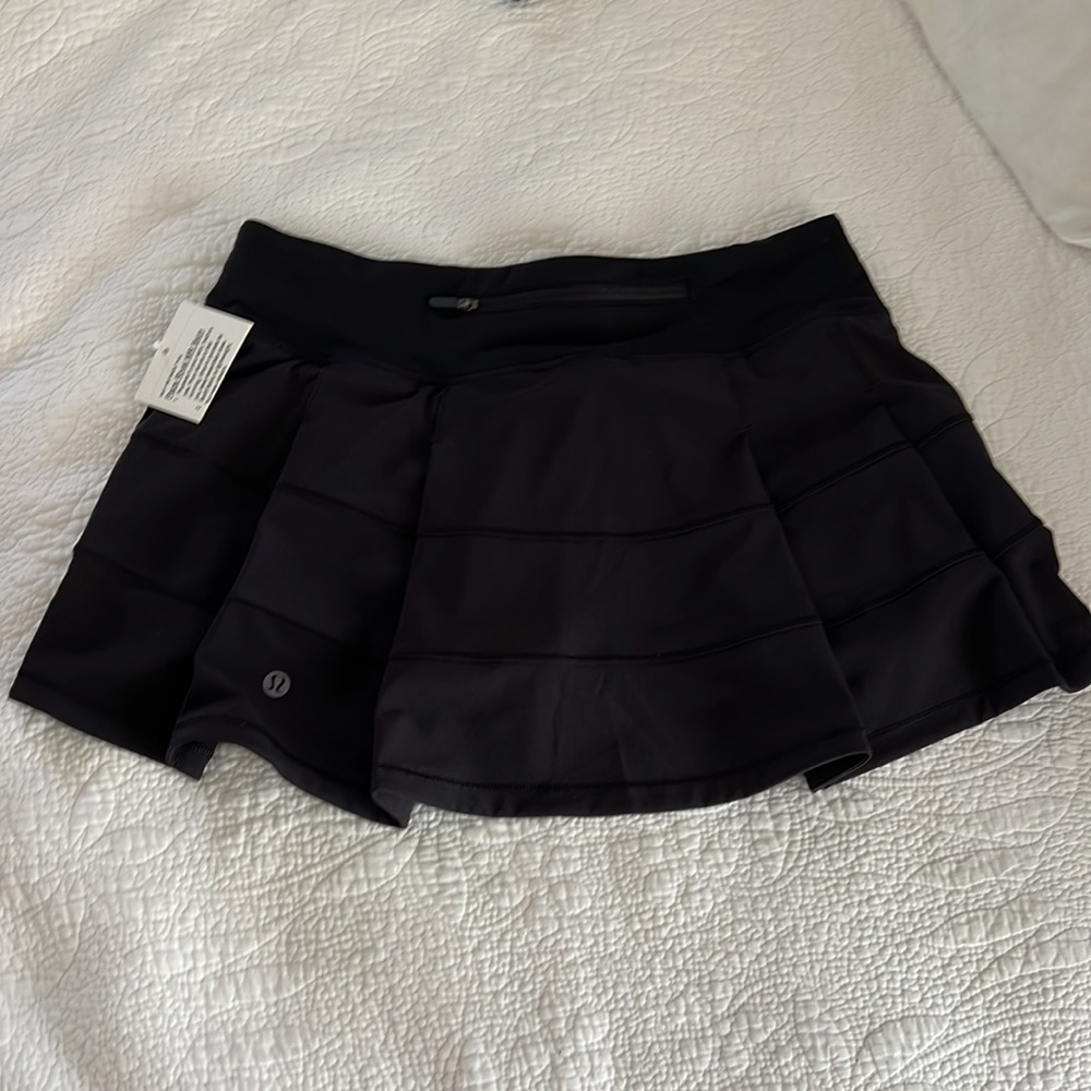 Lululemon Pace Rival MR Skirt BLK 6